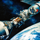 Illustration for article titled The Forgotten Space Artist Who Envisioned the End of the Space Race
